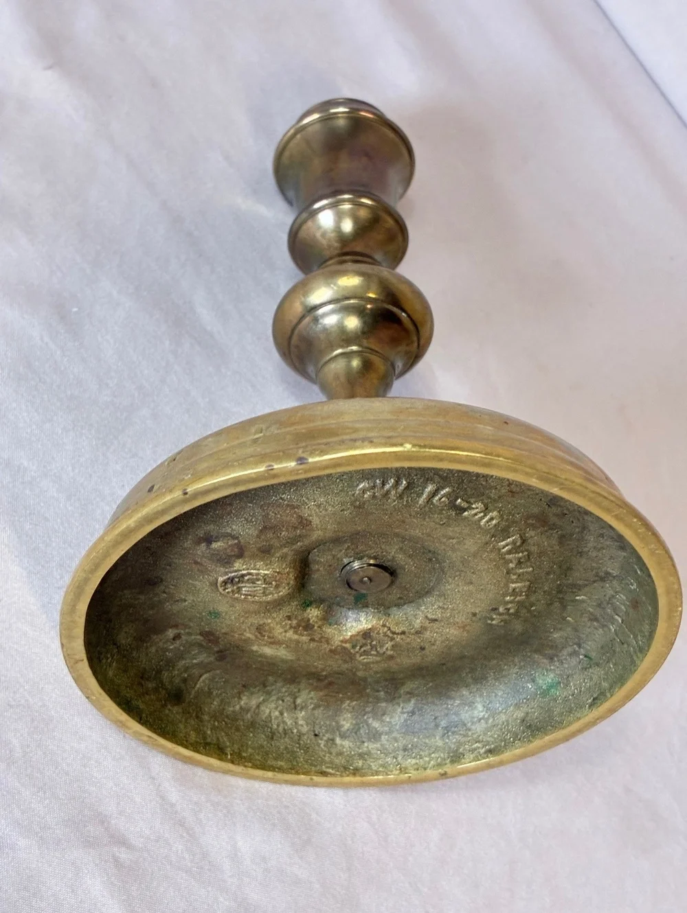 Vintage Brass Candlestick 6